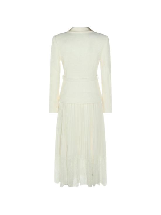 26FW 셀프 포트레이트 미디 원피스 PF26144MCCREAM BEIGE - SELF PORTRAIT
