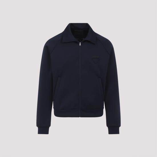 25FW 프라다 집업 니트 UJL37CSOOO1TQX F0008 BLUE - PRADA