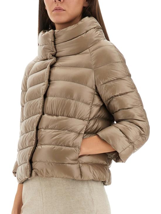 26FW 에르노 소피아 레귤러 핏 케이프 다운 자켓 PI0046DIC12017Z2600 DOVE GREY - HERNO