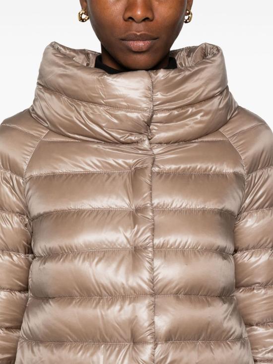 26FW 에르노 소피아 레귤러 핏 케이프 다운 자켓 PI0046DIC12017Z2600 DOVE GREY - HERNO