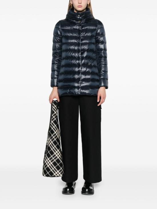 26FW 에르노 아멜리아 A 쉐입 패딩 PI0505DIC12017Z9200 BLUE - HERNO