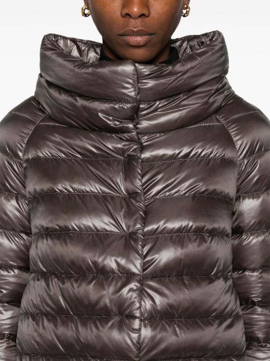 26FW 에르노 소피아 레귤러 핏 케이프 다운 자켓 PI0046DIC12017Z9480 GREY - HERNO