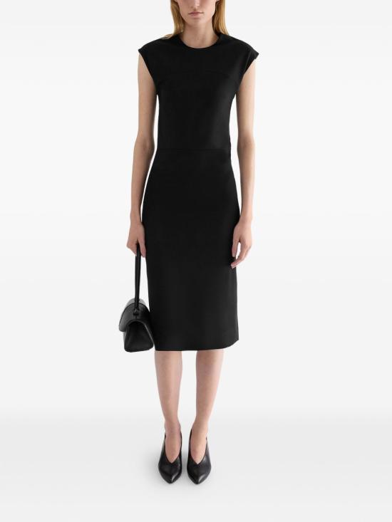 26FW 질샌더 미디 원피스 J02CT0638J20388001 BLACK - JIL SANDER