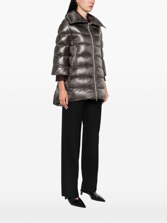 26FW 에르노 클레오페 A-쉐입 다운 코트 PI0001DIC12017Z9480 GREY - HERNO