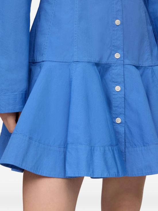 26FW 가니 미디 원피스 A1030645591 CLEAR BLUE - GANNI