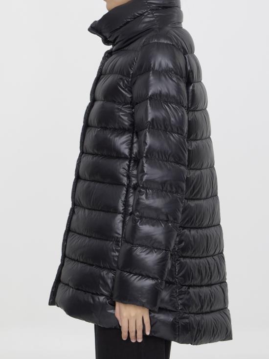 26FW 에르노 아멜리아 A 쉐입 패딩 PI0505DIC12017Z9300 BLACK - HERNO