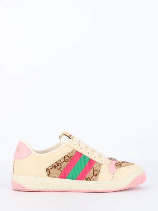 26FW 구찌 크리스탈 스크리너 스니커즈 6774239SFR02587 PINK