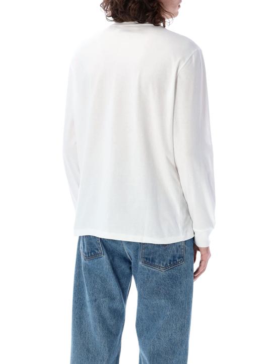 26FW 폴로 랄프로렌 긴팔 티셔츠 710671468 004 WHITE - POLO RALPH LAUREN