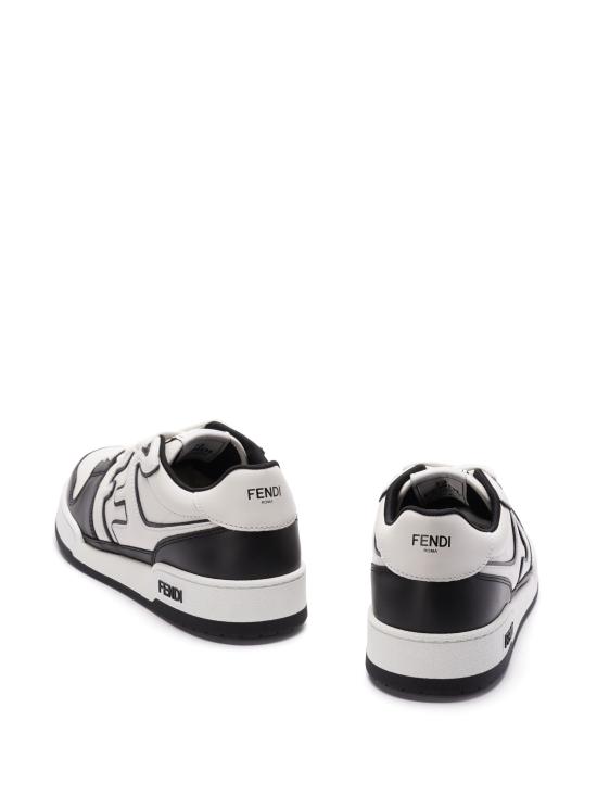 25SS 펜디 매치 레더 로우탑 스니커즈 7E1643AOMNF0E7C White - FENDI