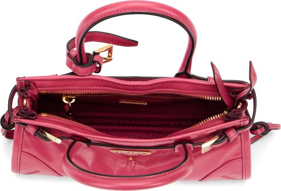 26SS 프라다 보니 미니 핸드백 1BA486VOOO2CYRF04ZV Fuchsia - PRADA
