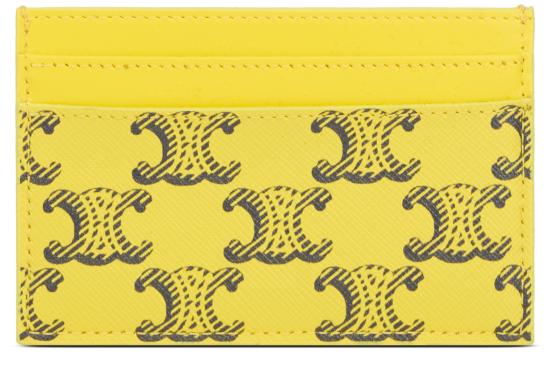 26SS 셀린느 카드지갑 10N762V1711AL Yellow - CELINE