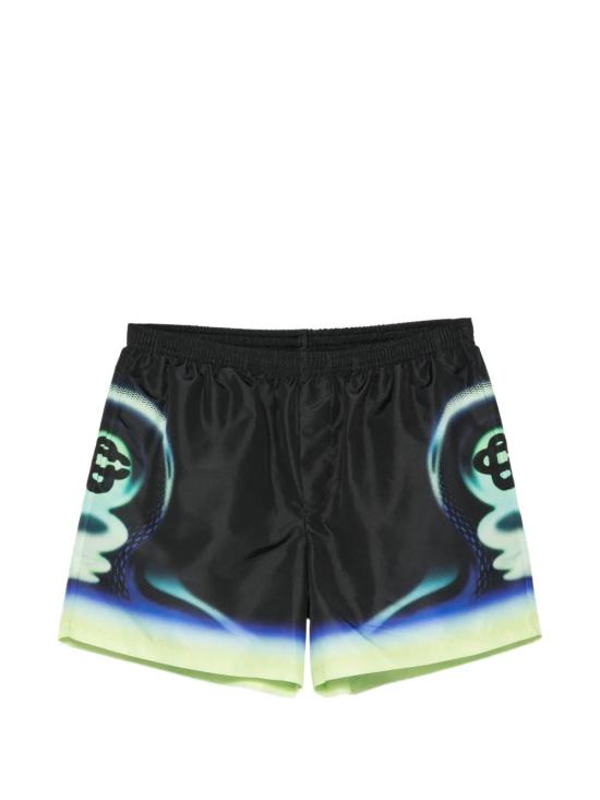 26SS 카사블랑카 스윔팬츠 MSS26TR032 01 SPORCHID BLACK