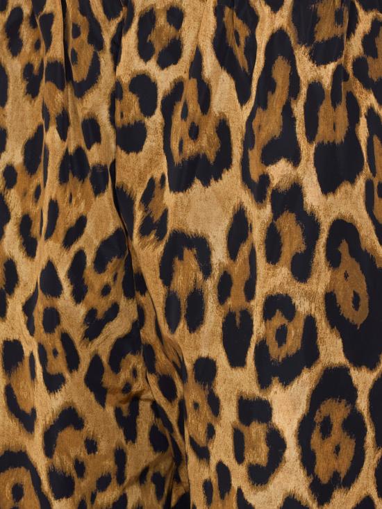 26SS 알라이아 트레이닝/조거 팬츠 AA9P1376W172C954 LEOPARD - ALAIA