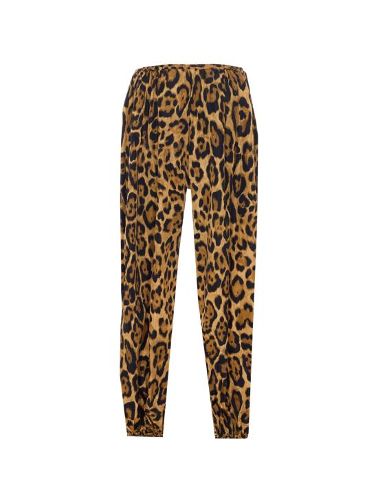 26SS 알라이아 트레이닝/조거 팬츠 AA9P1376W172C954 LEOPARD - ALAIA