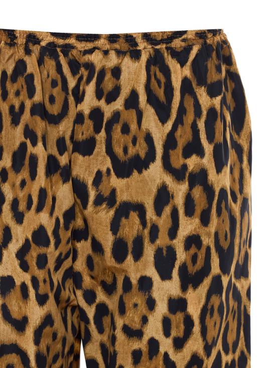 26SS 알라이아 트레이닝/조거 팬츠 AA9P1376W172C954 LEOPARD - ALAIA