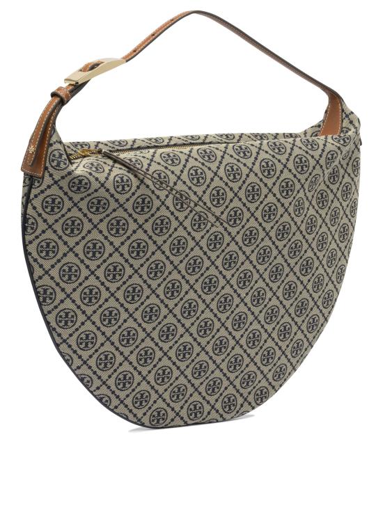 26FW 토리버치 T 모노그램 벌룬 백 177028405 BEIGE - TORY BURCH