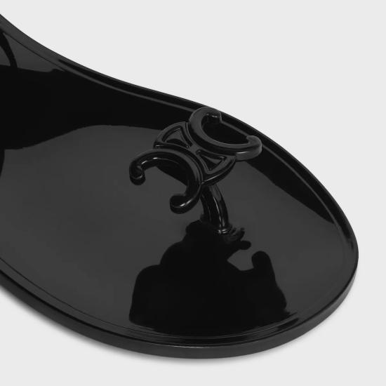 26SS 셀린느 젤리 베이 샌들 367975325C 38NO BLACK - CELINE