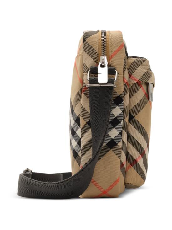 26SS 버버리 체크 노스 사우스 크로스바디 백 8125759 B9368 SAND - BURBERRY
