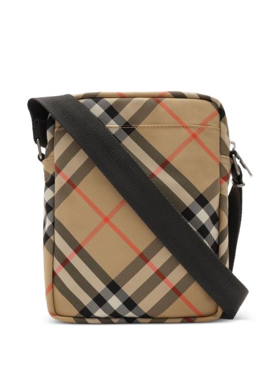 26SS 버버리 체크 노스 사우스 크로스바디 백 8125759 B9368 SAND - BURBERRY