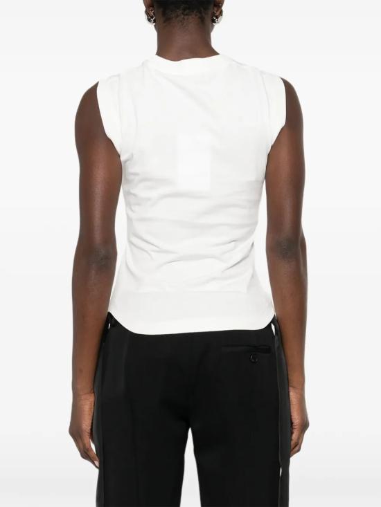 26SS 디 아티코 반팔 티셔츠 260WCN00003JJJ025AA 001 WHITE - THE ATTICO