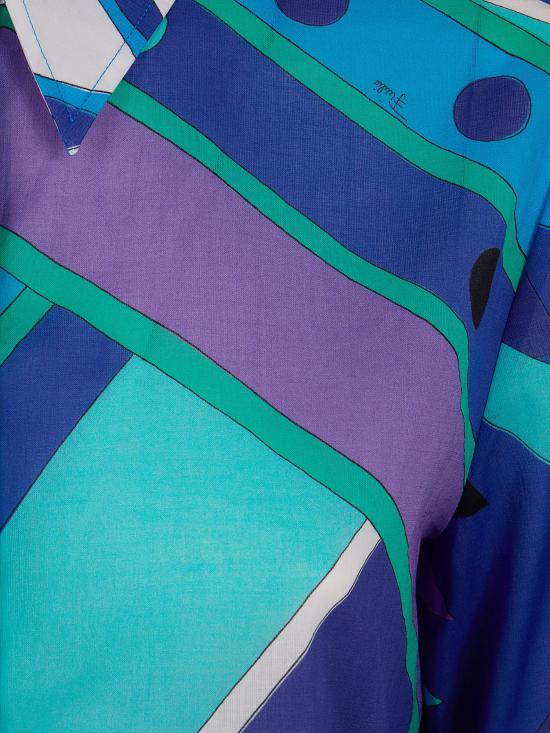 26SS 에밀리오푸치 블라우스 6HRJ266H840 021 BLUE - EMILIO PUCCI