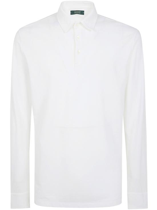 26SS 자노네 폴로 티셔츠 815132ZG380R Z0001 WHITE