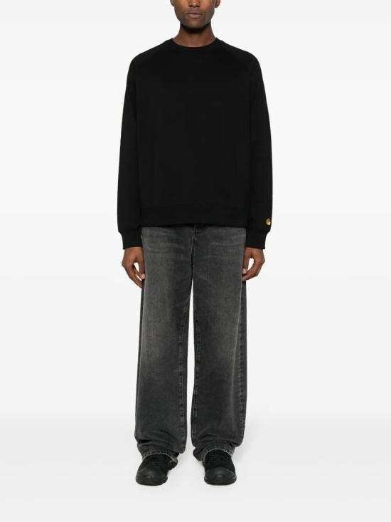 26FW 칼하트 WIP 체이스 스웨트셔츠 I03366000FXX BLACK - CARHARTT WIP