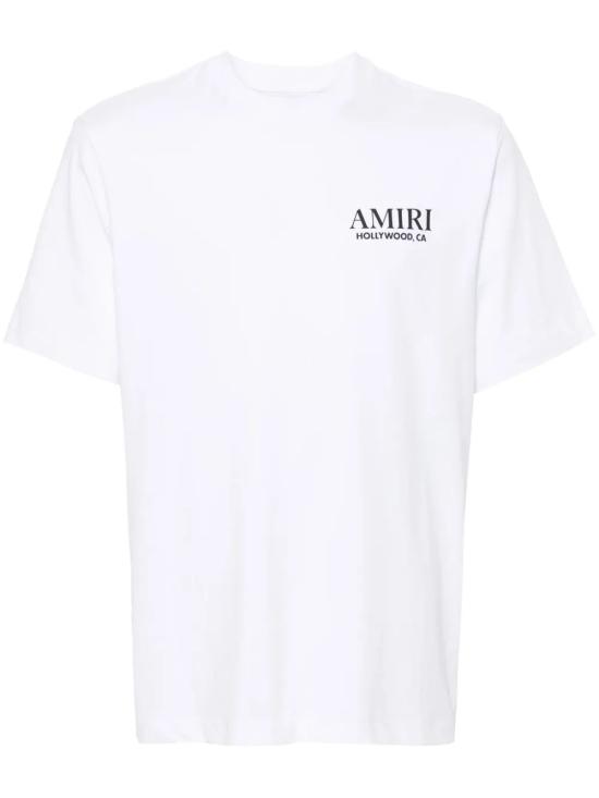26FW 아미리 본즈 스택 티셔츠 AMJYTE1075 100 WHITE