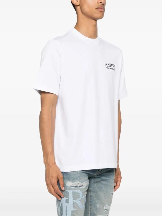 26FW 아미리 본즈 스택 티셔츠 AMJYTE1075 100 WHITE - AMIRI