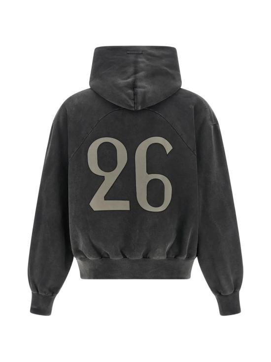 26SS 피어오브갓 후드 티셔츠 FG9M129936BHF 019 BLACK - FEAR OF GOD