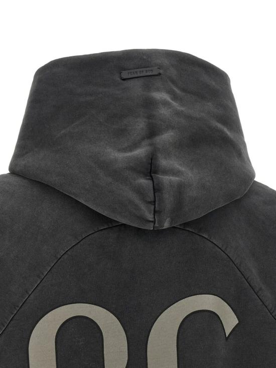 26SS 피어오브갓 후드 티셔츠 FG9M129936BHF 019 BLACK - FEAR OF GOD