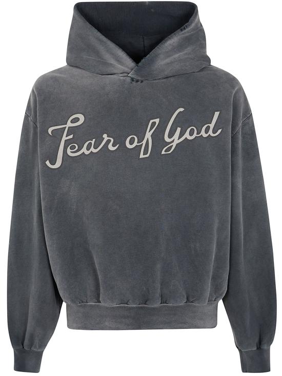 26SS 피어오브갓 후드 티셔츠 FG9M129936BHF 019 BLACK - FEAR OF GOD