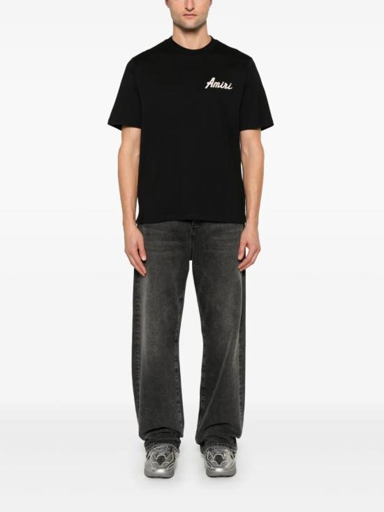26FW 아미리 반팔 티셔츠 AMJYTE1146 001 BLACK - AMIRI