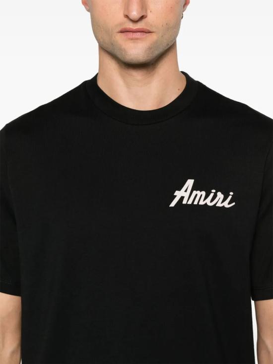 26FW 아미리 반팔 티셔츠 AMJYTE1146 001 BLACK - AMIRI