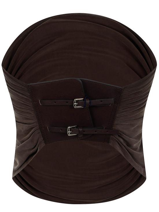 26SS 팔로마울 민소매 티셔츠 WL0018 326 BROWN - PALOMA WOOL