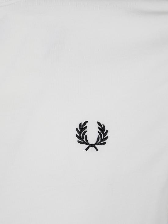 26SS 프레드페리 반팔 티셔츠 FPM1588V58 100 WHITE - FRED PERRY