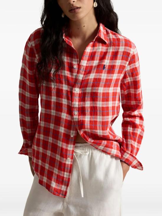 26SS 폴로 랄프로렌 셔츠 211970733 500 RED - POLO RALPH LAUREN
