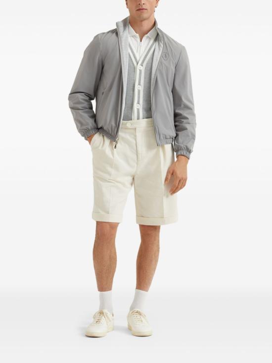 26SS 브루넬로 쿠치넬리 폴로 티셔츠 MW8641330F CCS47 WHITE - BRUNELLO CUCINELLI