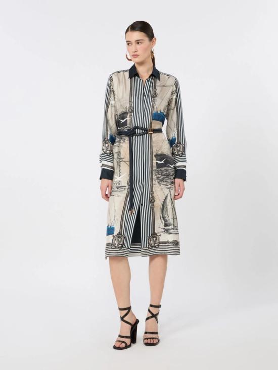 26FW 막스마라 미디 원피스 2621226041600001 BEIGE - MAX MARA