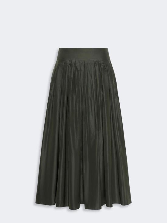 26FW 에스막스마라 ROMINA 롱 스커트 2629106021600006 DARK GREEN