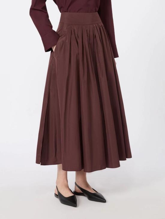 26FW 에스막스마라 ROMINA 롱 스커트 2629106021600014 BORDEAUX - 'S MAX MARA