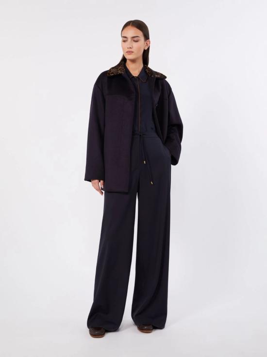 26FW 막스마라 스튜디오 스트레이트 팬츠 2626136031600008 NAVY - MAX MARA STUDIO