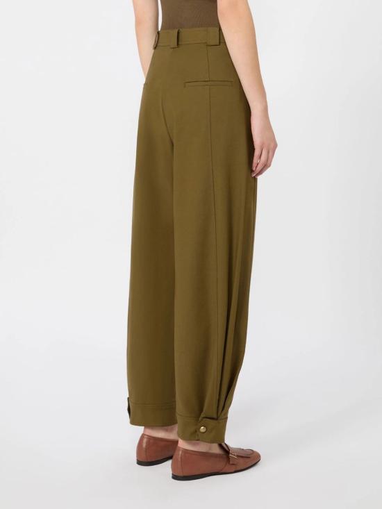 26FW 막스마라 스트레이트 팬츠 2621136111600017 KHAKI - MAX MARA