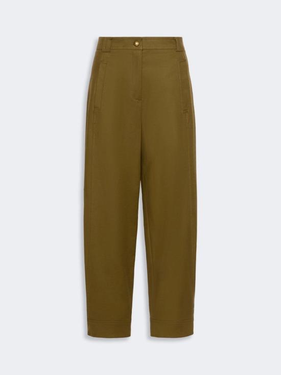 26FW 막스마라 스트레이트 팬츠 2621136111600017 KHAKI