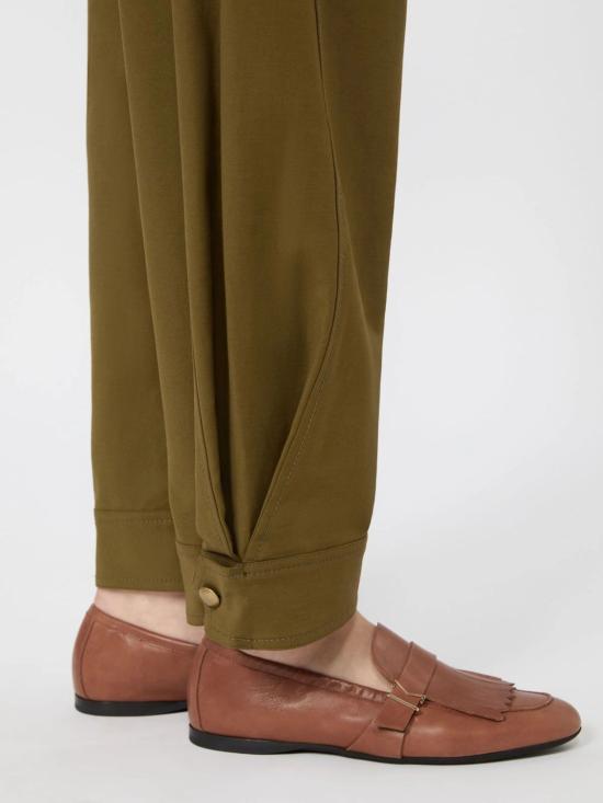 26FW 막스마라 스트레이트 팬츠 2621136111600017 KHAKI - MAX MARA