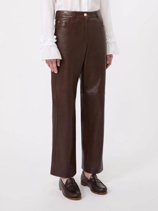 26FW 에스막스마라 가죽 팬츠 2629436011600001 BROWN - 'S MAX MARA