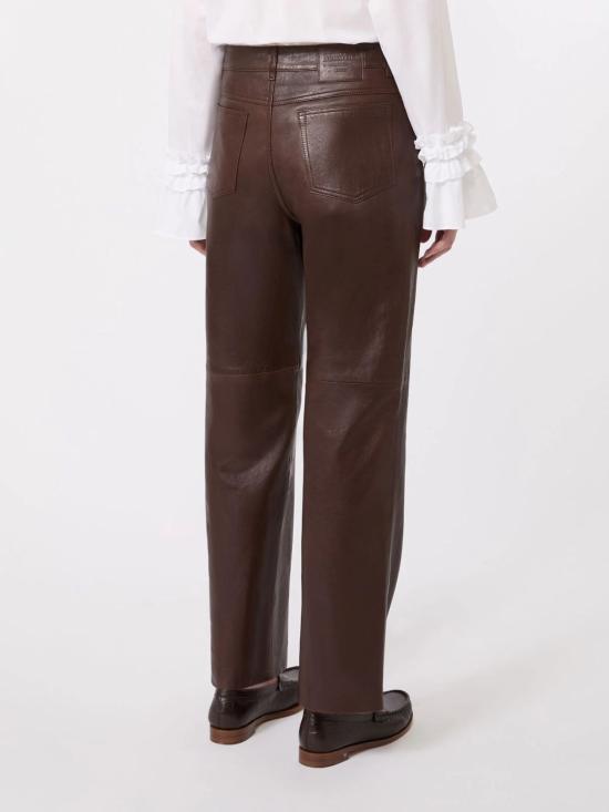 26FW 에스막스마라 가죽 팬츠 2629436011600001 BROWN - 'S MAX MARA
