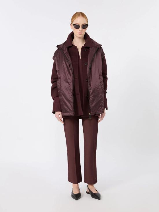 26FW 에스막스마라 스트레이트 팬츠 2629136041600006 BORDEAUX - 'S MAX MARA