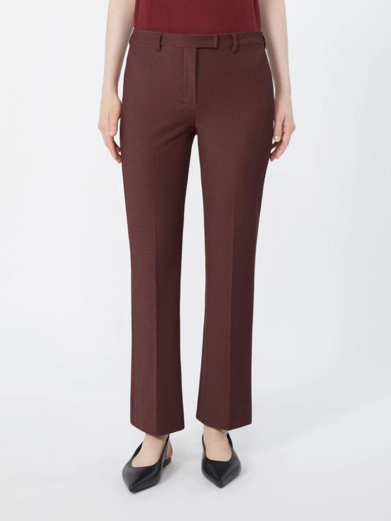 26FW 에스막스마라 스트레이트 팬츠 2629136041600006 BORDEAUX - 'S MAX MARA