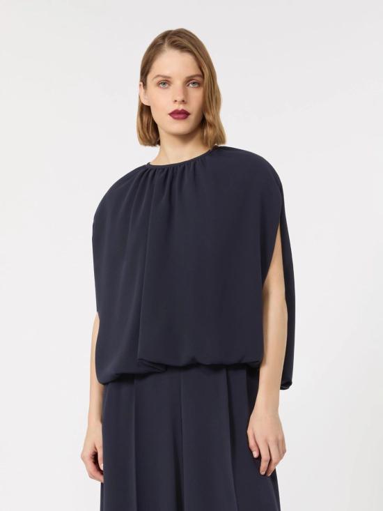26FW 막스마라 스튜디오 케이프 2626196023600005 BLUE - MAX MARA STUDIO